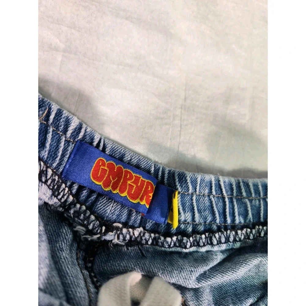 Empyre Jeans Men Small S 30x29 Baggy Wide Y2K Skater Streetwear Pants Light